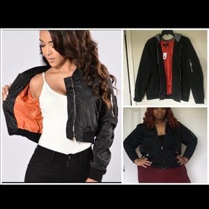 3x mini bomber jacket